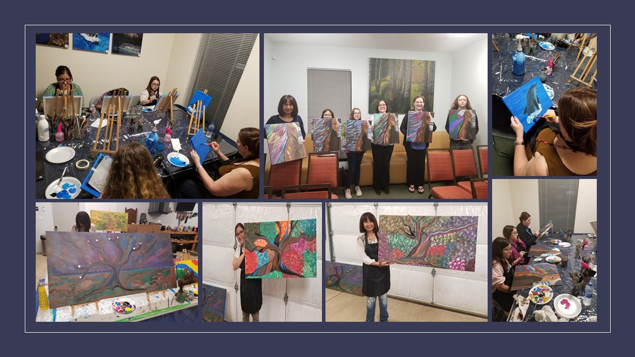 Paint Classes for Adults — Wilhelmina Creations