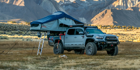 Toyota Tacoma with ROAM Rooftop Tent 