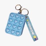 Mavi Silicone Fidget Pop Wallet & Keychain - hip-kid