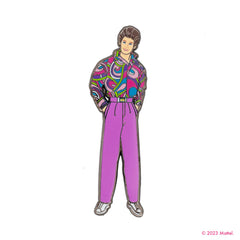 Totally Hair Ken Enamel Pin