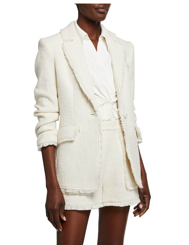 Cinq a Sept White Blazer