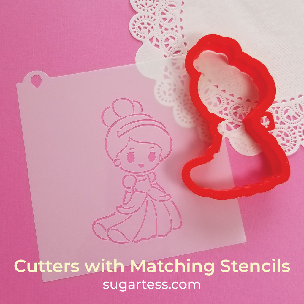 Hallmark™ Adhesive Stencils Little Princess Design (1 Set(s))