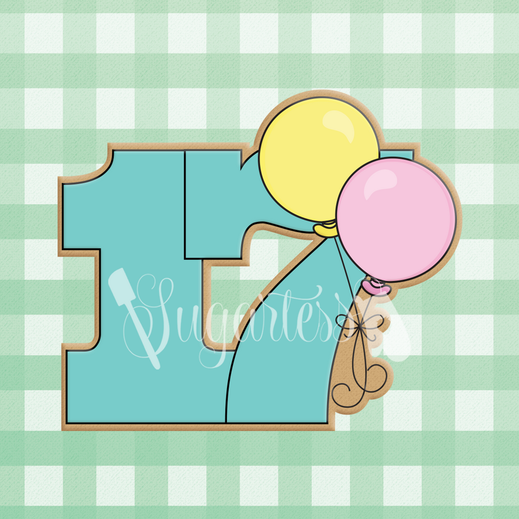 Shop Now for the Versatile and Fun Balloon Number 2 Cookie Cutter - Perfect  for Birthdays and Creating Custom Number Cookies