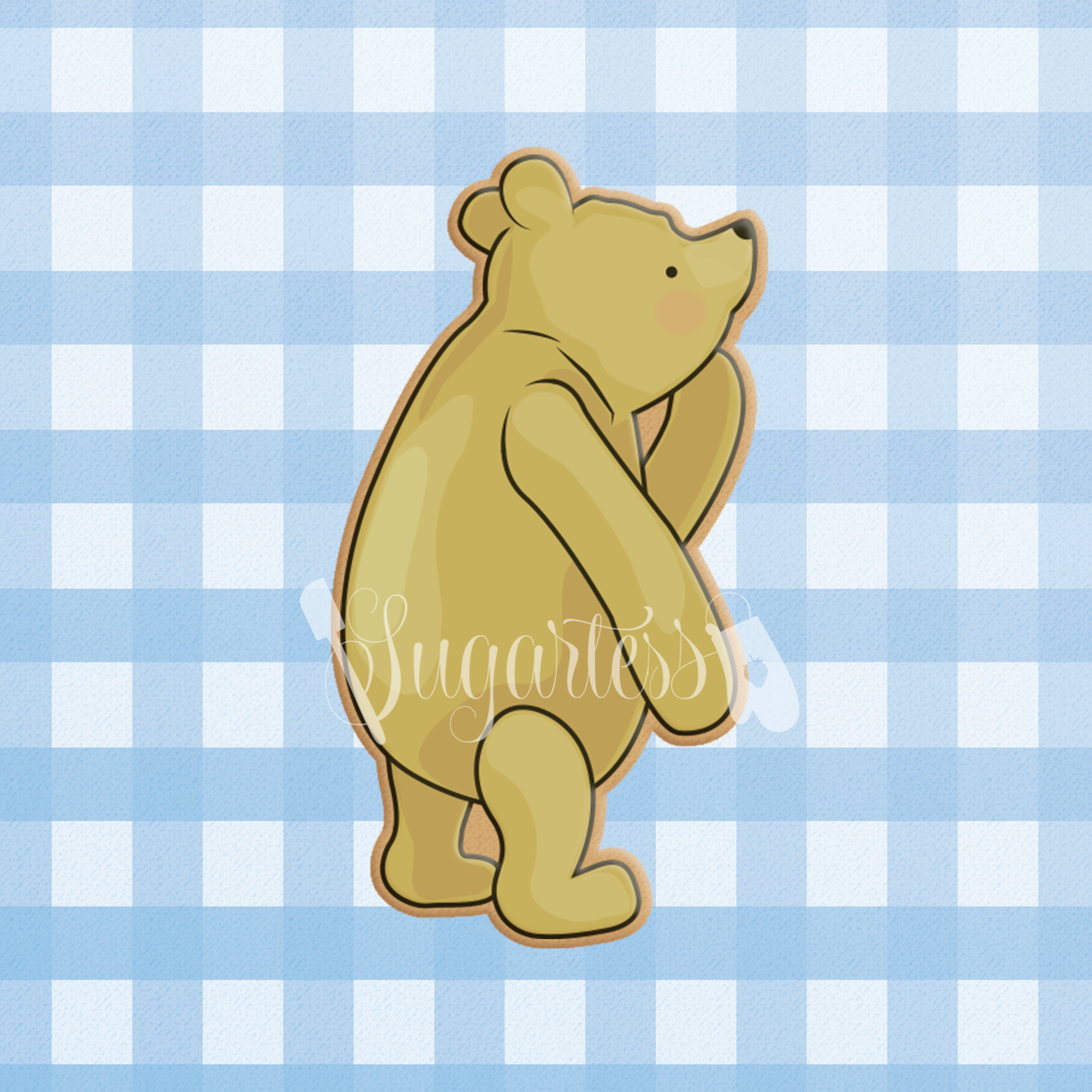 Download Classic Winnie The Pooh Bear 2 Cookie Cutter Shopify Sugartess Cutters