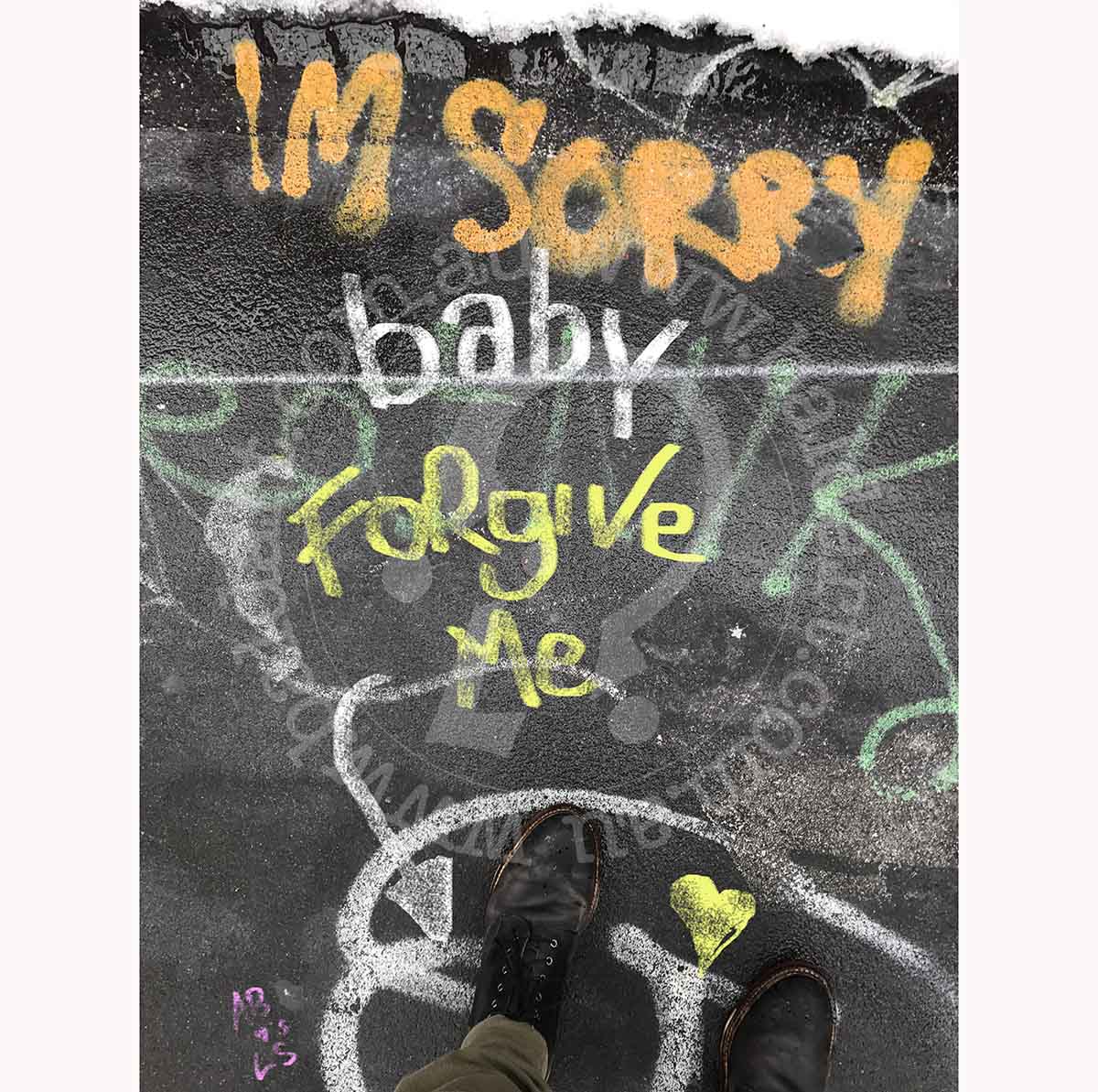 i'm sorry baby forgive me! - The Bald Art Company