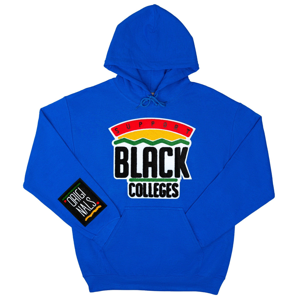 "Support Black College" Hoodie "Royal" SupportBlackColleges