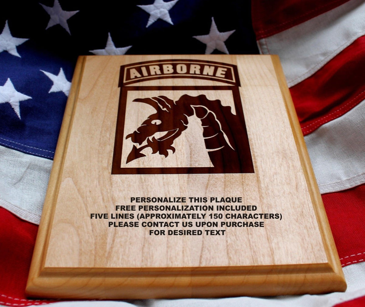 Army Pcs Award Plaques - Army Military