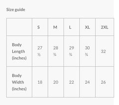 Measurement Amp Size Guide Peculiar People Designs