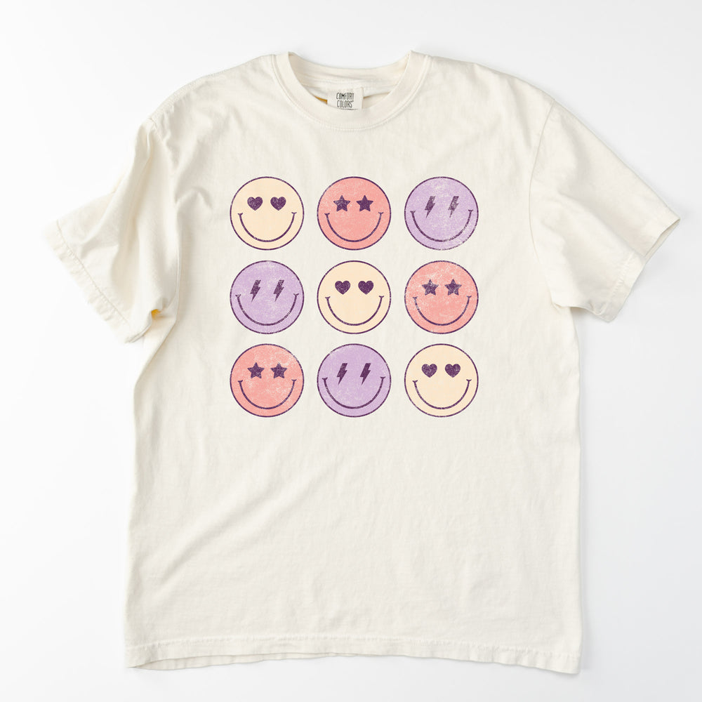 Love Moods Smiley Face Tee