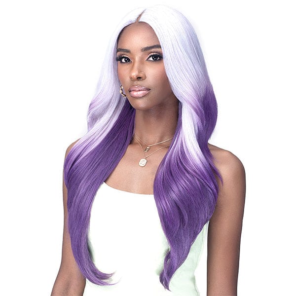 lilac lace front wig