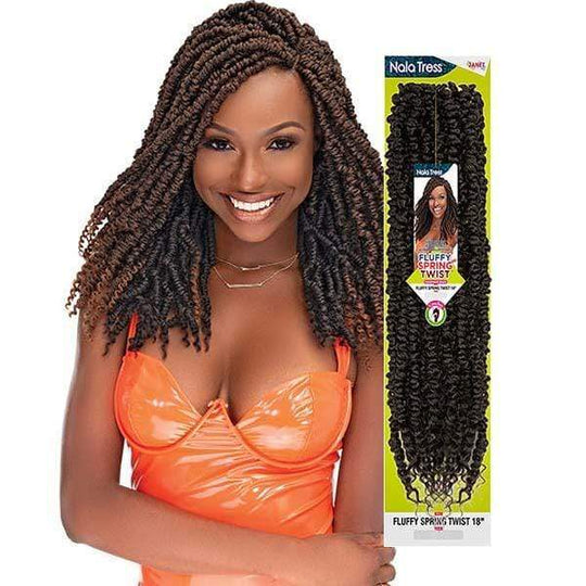 Janet Collection Nala Tress Synthetic Braid - FLUFFY SPRING TWIST 18