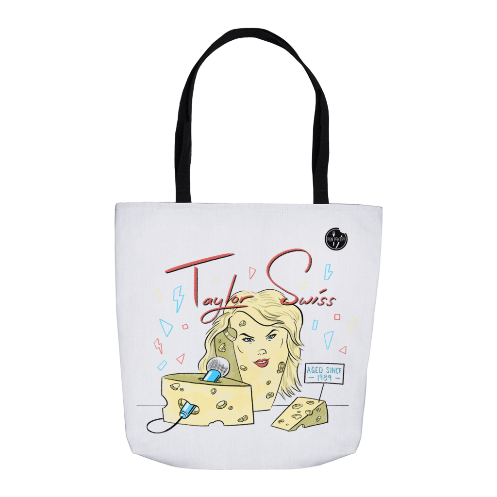 Taylor Swiss Tote Bag, Funny Taylor Swift Gift – punpantry