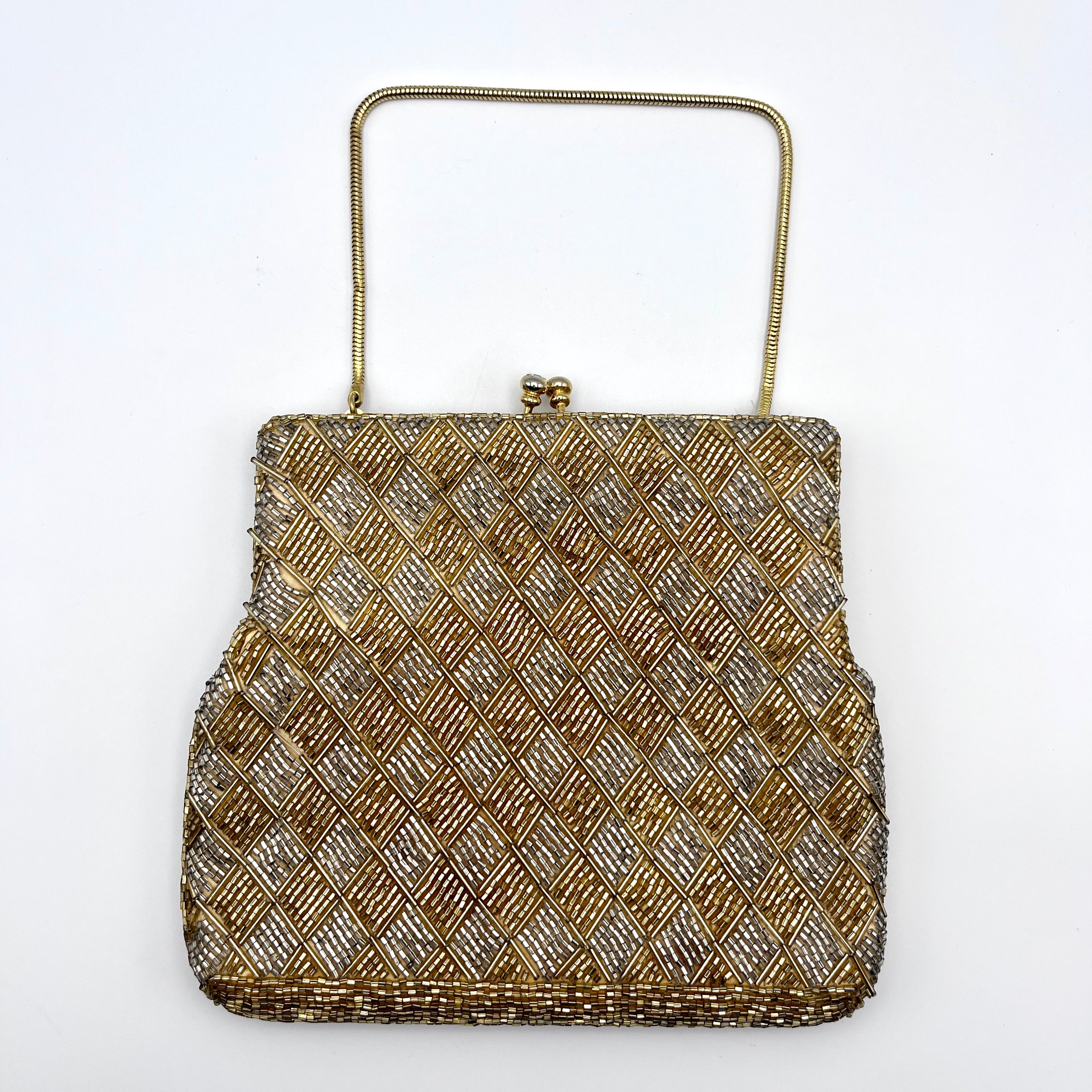 Wooden Beaded Handbag, Beige Bead Bag, Wood Beads Purse, Wooden Top Handle  Bag, | eBay