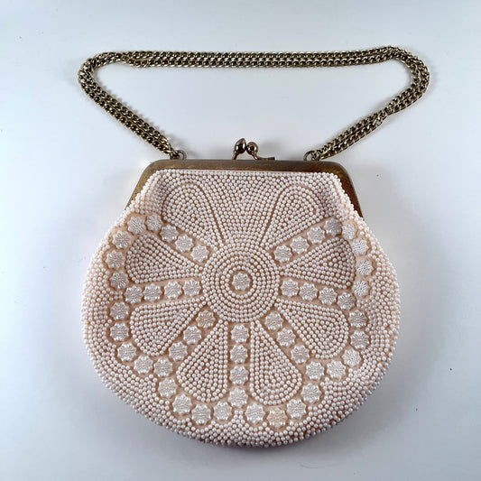 Vintage 80's Hand Beaded La Regale Evening Purse on eBid United States