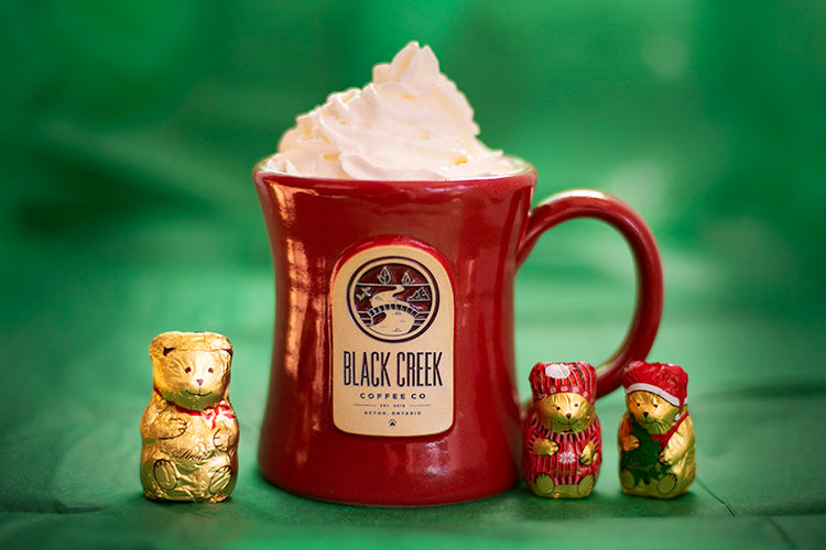 black creek coffee holiday christmas mug