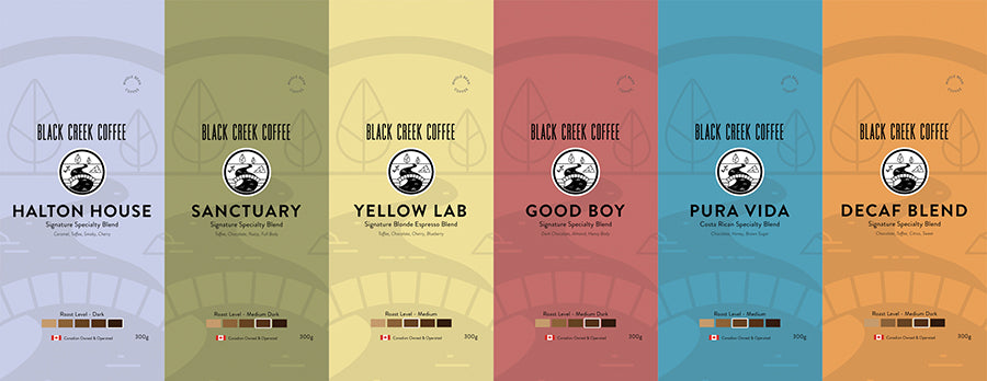 black creek coffee fundraising selection