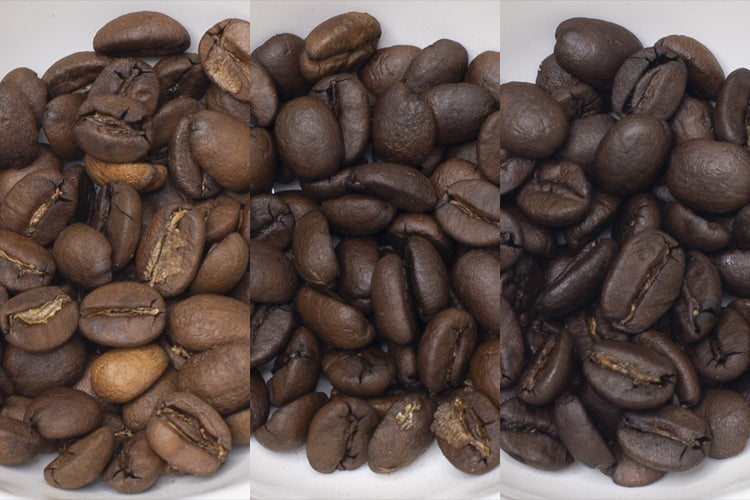 Why Oily Beans Are Bad For Your Espresso Machine light medium dark