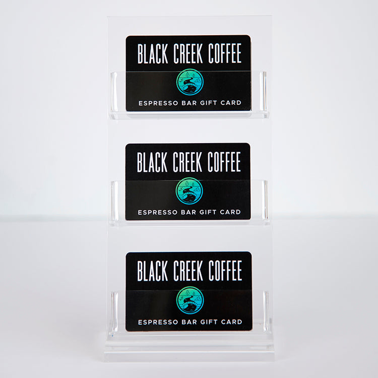 black creek coffee cafe espresso bar gift card