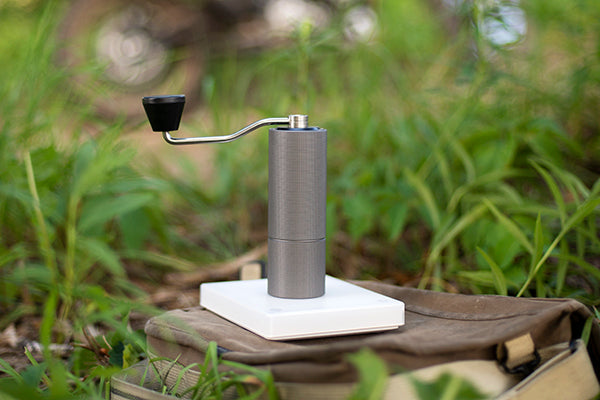 how to make coffee while camping timemore chestnut c2 grinder