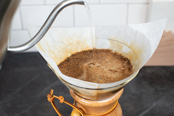 how to make the perfect chemex coffee main pour over