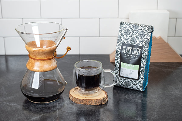 how to make the perfect chemex coffee black creek coffee