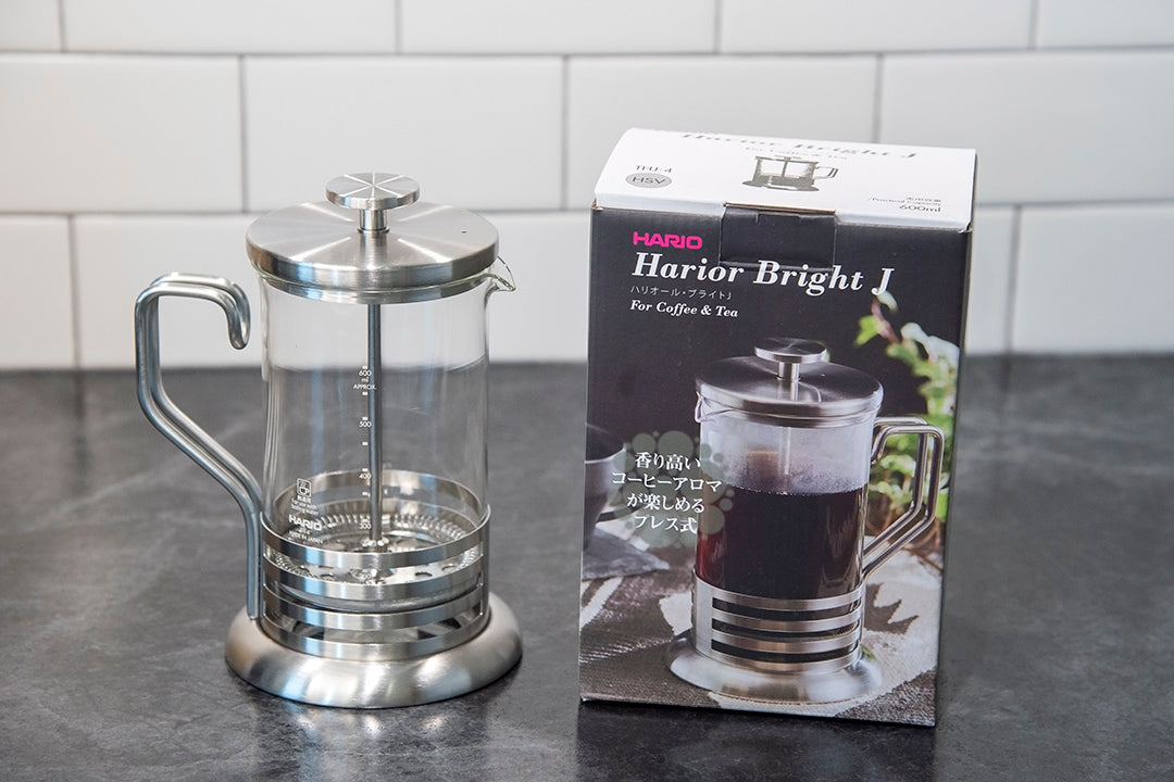 how to make the perfect french press coffee hario harior bright