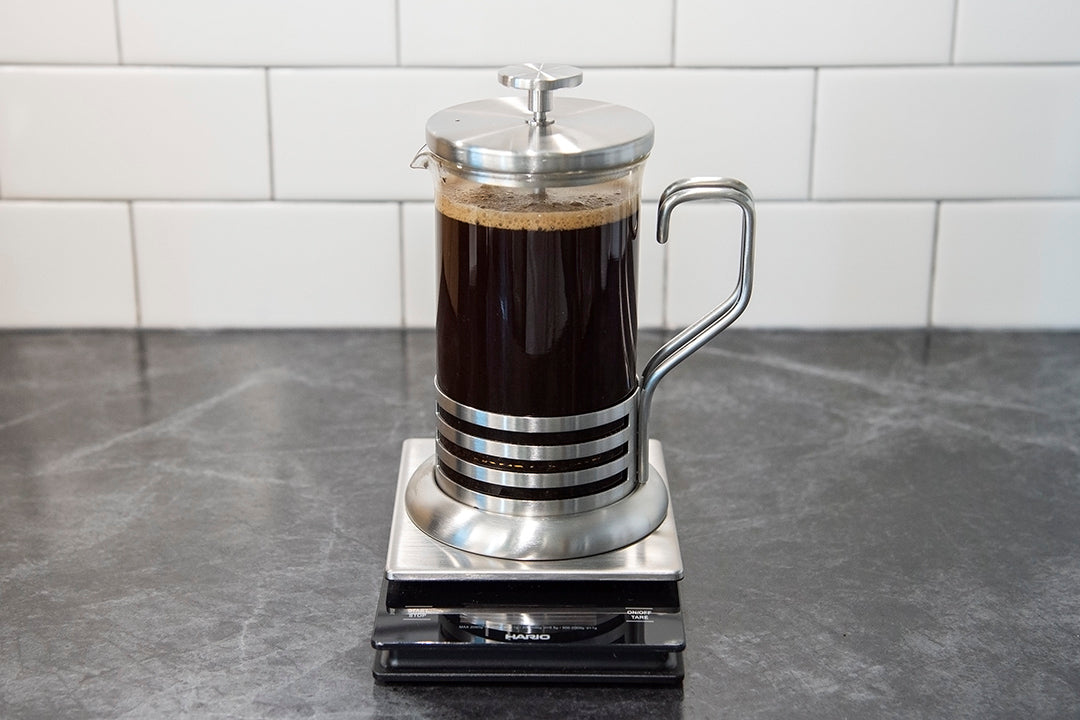 how to make the perfect french press coffee plunge