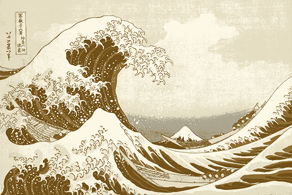 the great wave off kanagawa coffee