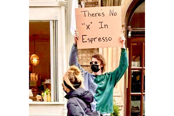 there is no x in espresso