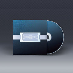 CD Mockup Jewel Case Square Booklet, Product Mockups, Scene