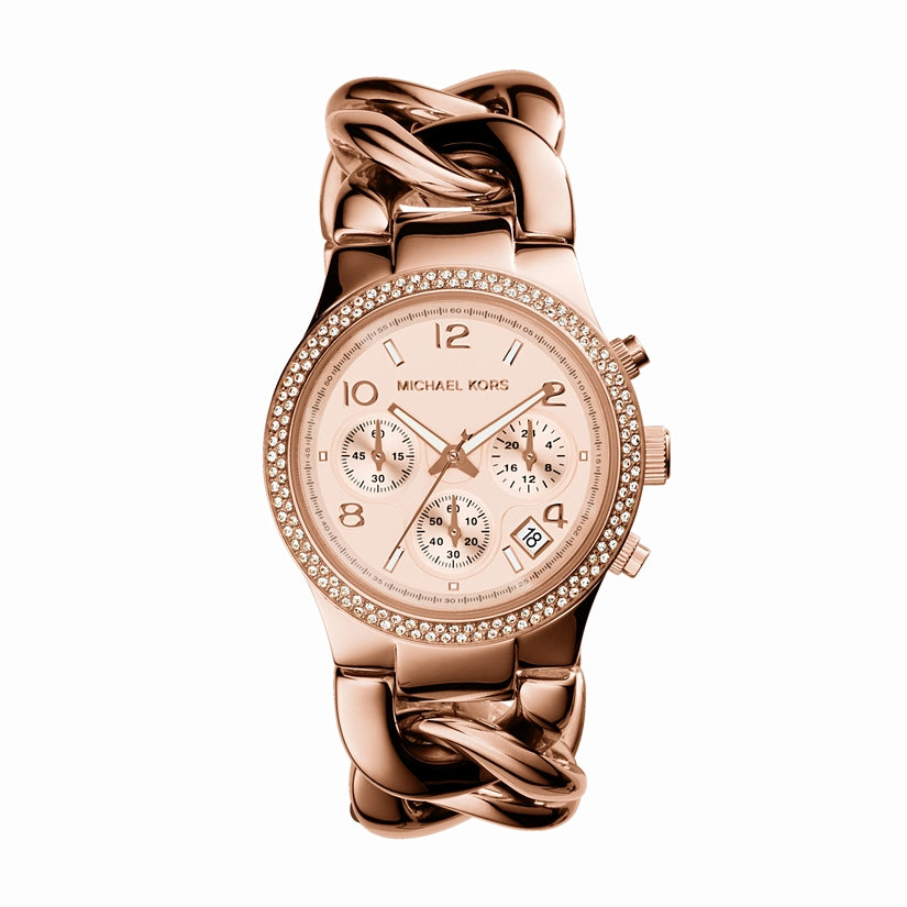 mk twisted rose gold