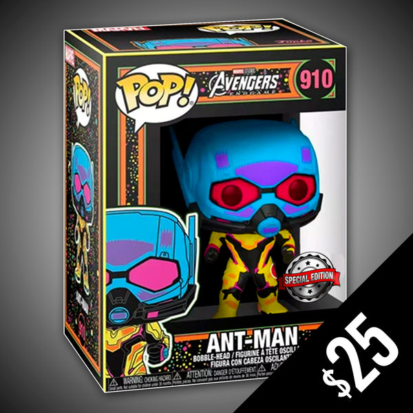 black light ant man funko