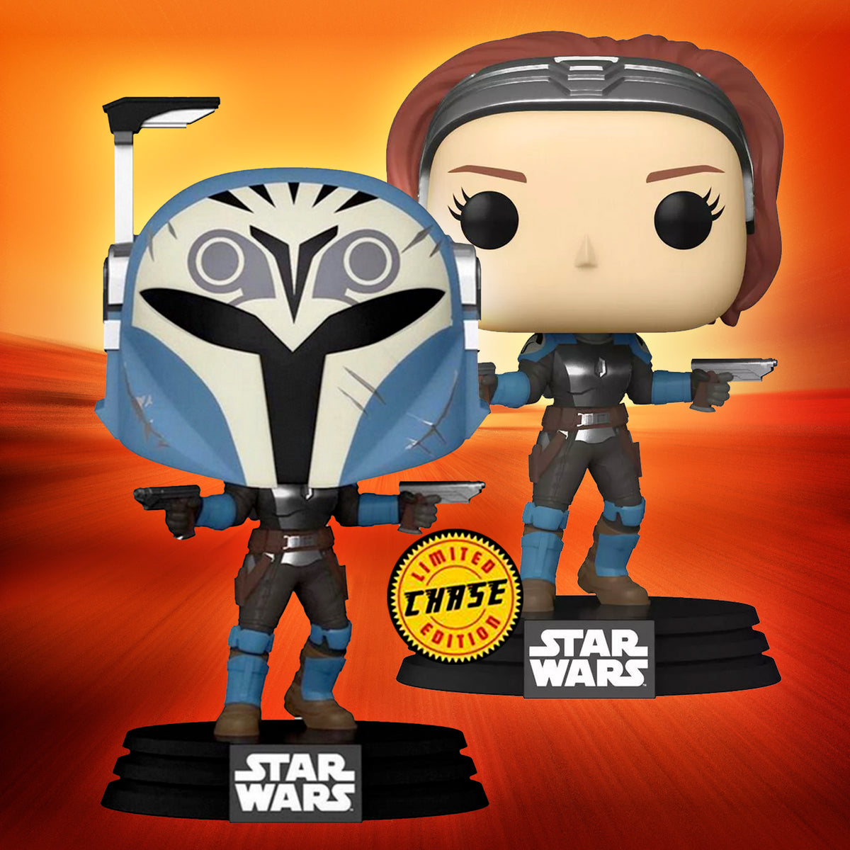 PreOrder Funko Pop! The Mandalorian BoKatan (Chase + Common