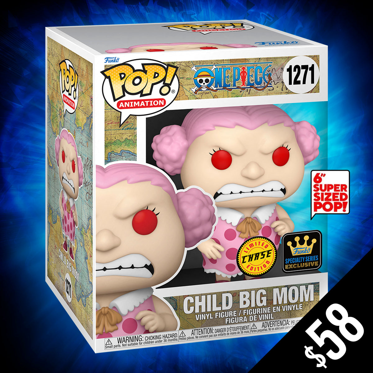 PreOrder Funko Pop Super! One Piece Big Child Mom (CHASE) 1271