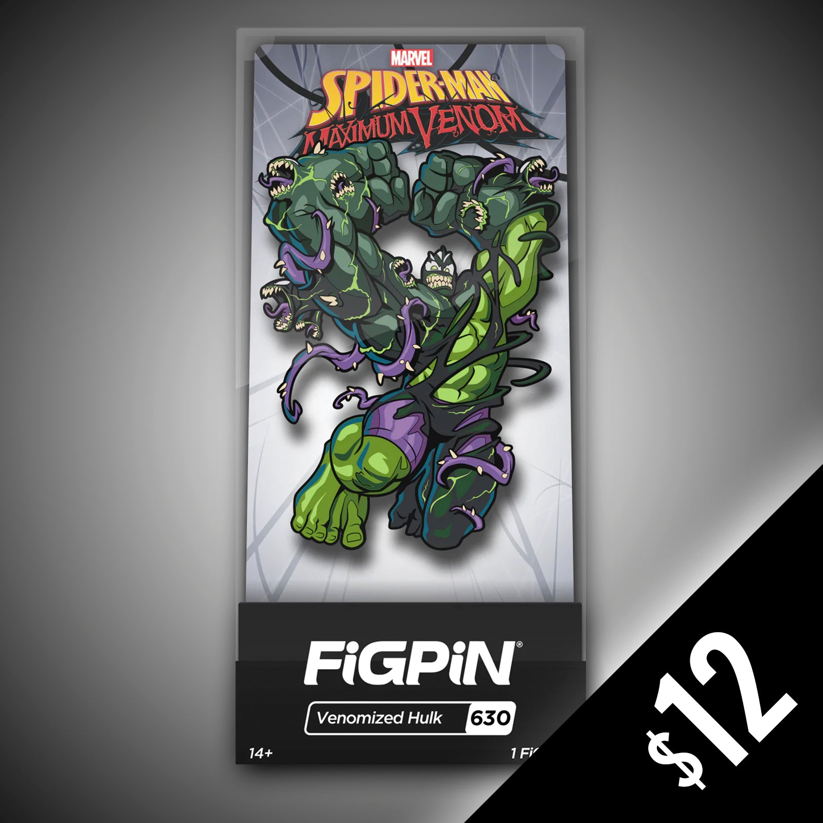 FiGPiN - Spider-Man Maximum Venom: Venomized Hulk #630