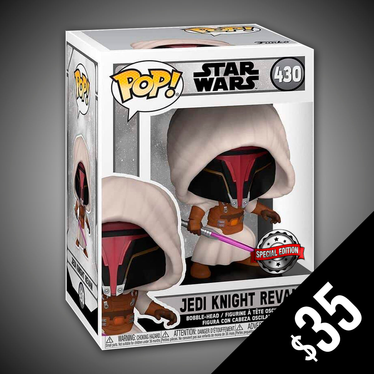 Funko Pop! Star Wars Jedi Knight Revan 430 Chalice Collectibles