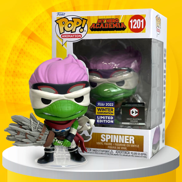 Funko Pop! Chalice Winter Convention Shared Exclusive MHA Spinner 1