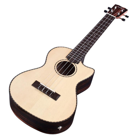 Cordoba 21T-CE Solid Spruce Tenor Cutaway Electric Ukulele