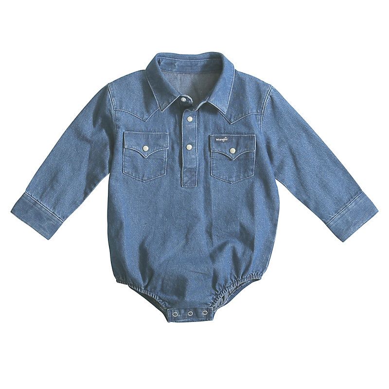 Wrangler Baby Denim Body suit – Limestone Clothing