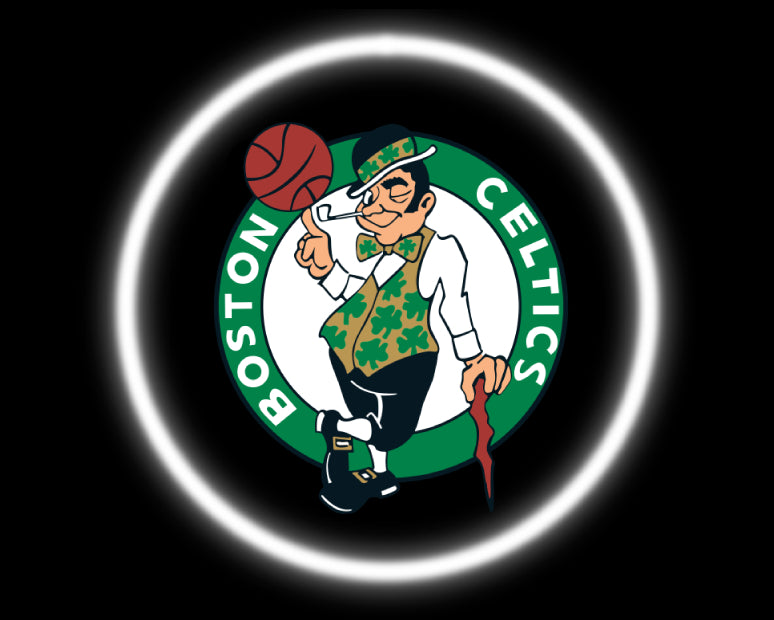 2 wireless led laser boston celtics car door lights car logo lights 2 wireless led laser boston celtics car door lights