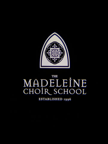 The Madeleine Choir School gobo projetor