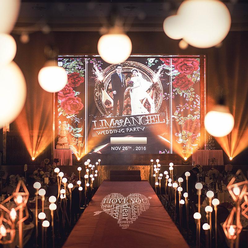 Wedding gobo project - Instagobo