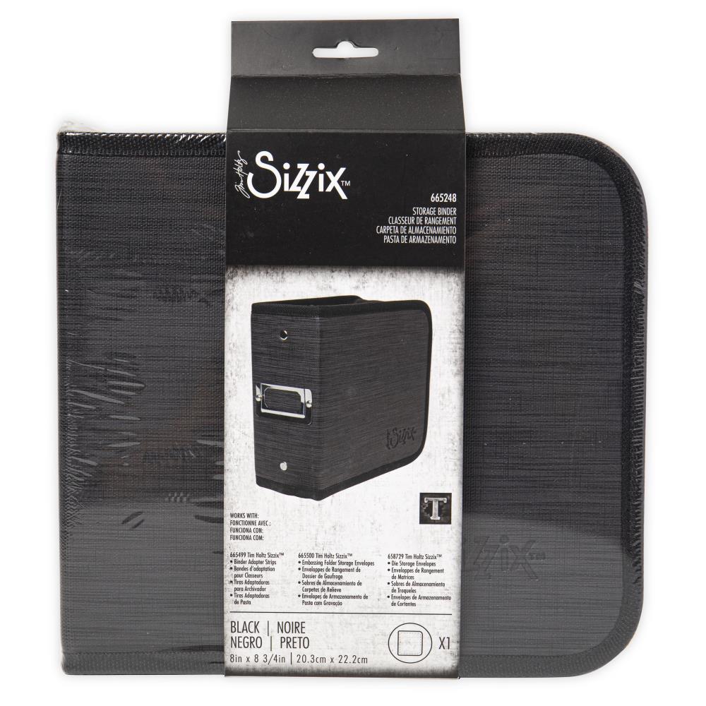 Sizzix Die Storage Binder: Black, by Tim Holtz (665248)