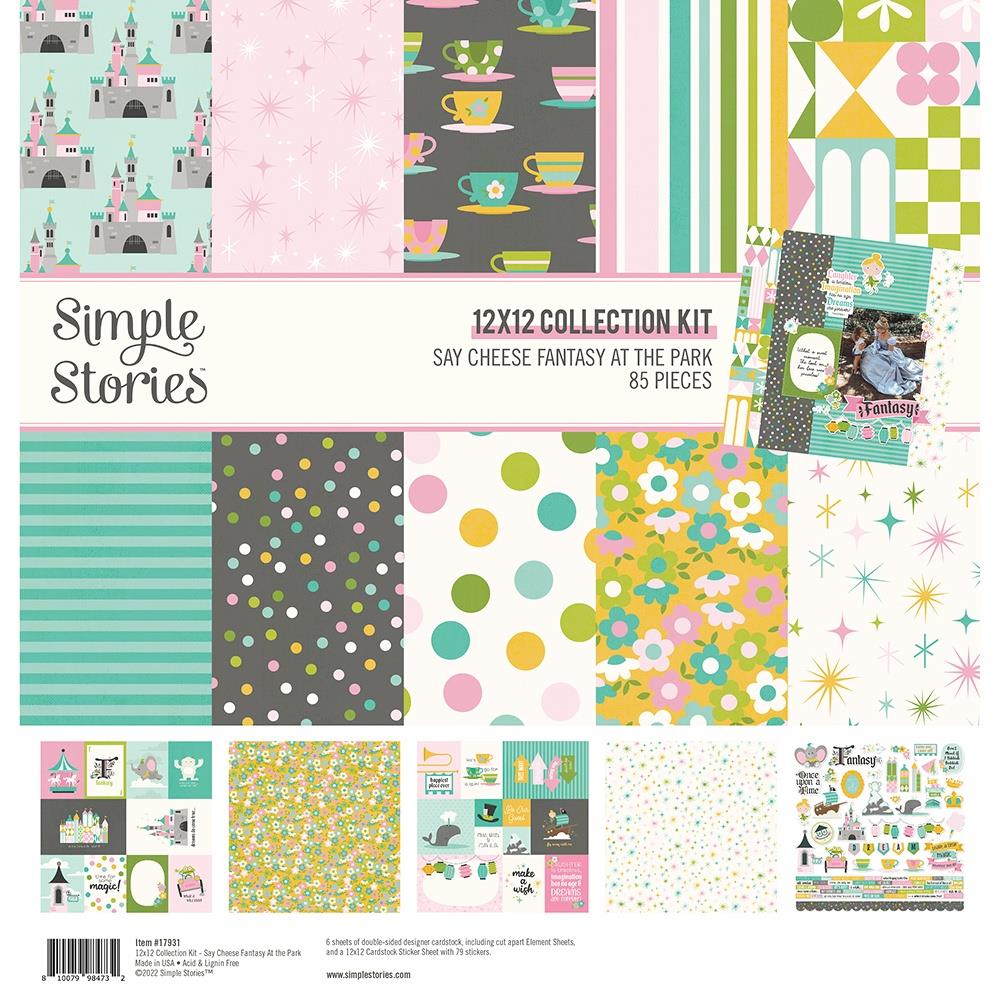 Simple Stories Say Cheese Fantasy At The Park 12"x12" Collection Kit (FANT7931)