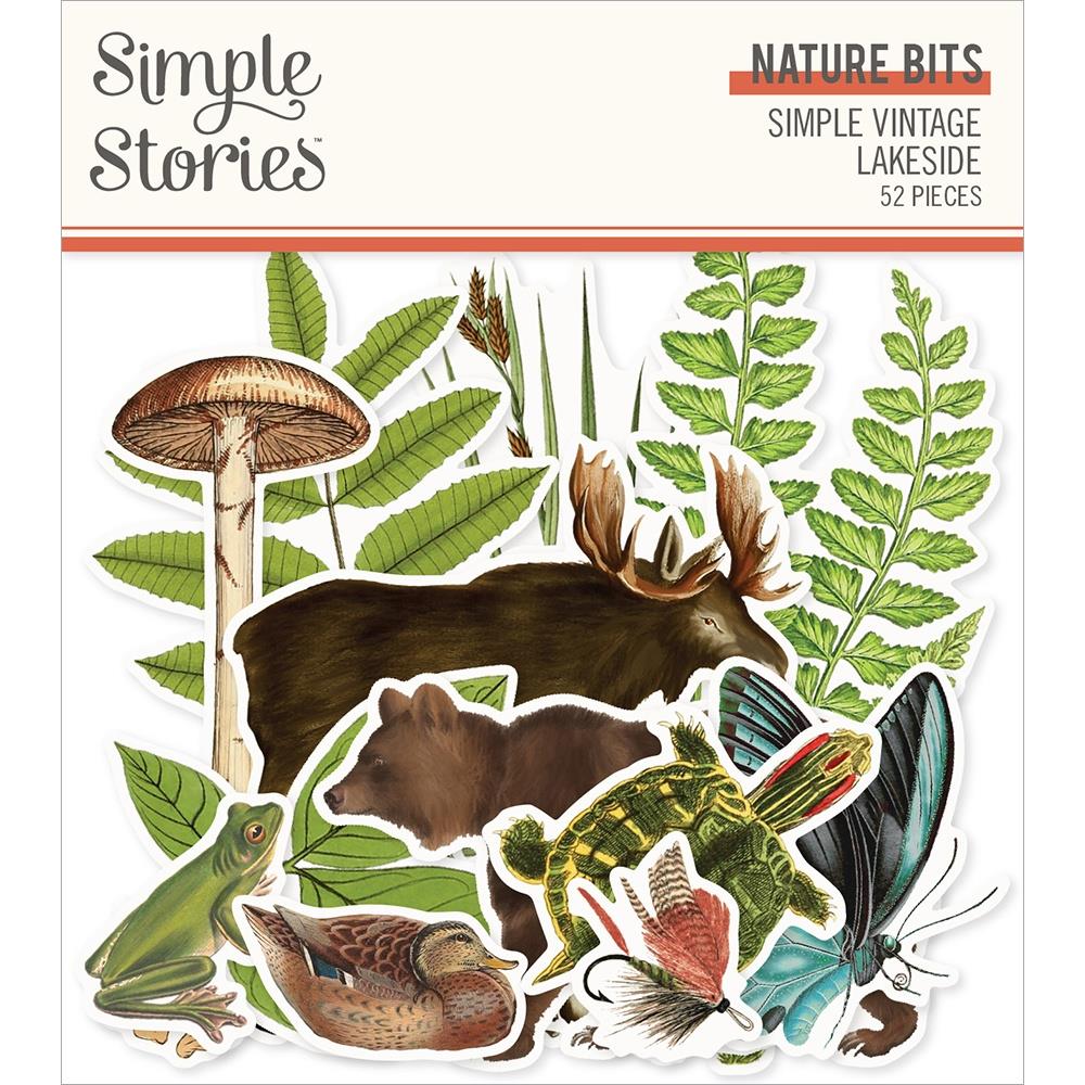 Simple Stories Simple Vintage Lakeside Bits and Pieces: Nature (SVLA8023)