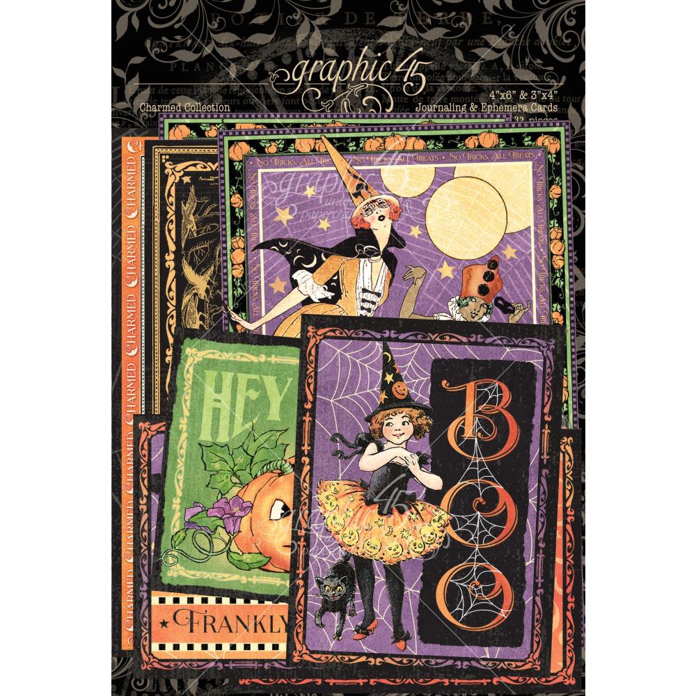 Graphic 45 Charmed Journaling Cards (G4502474)