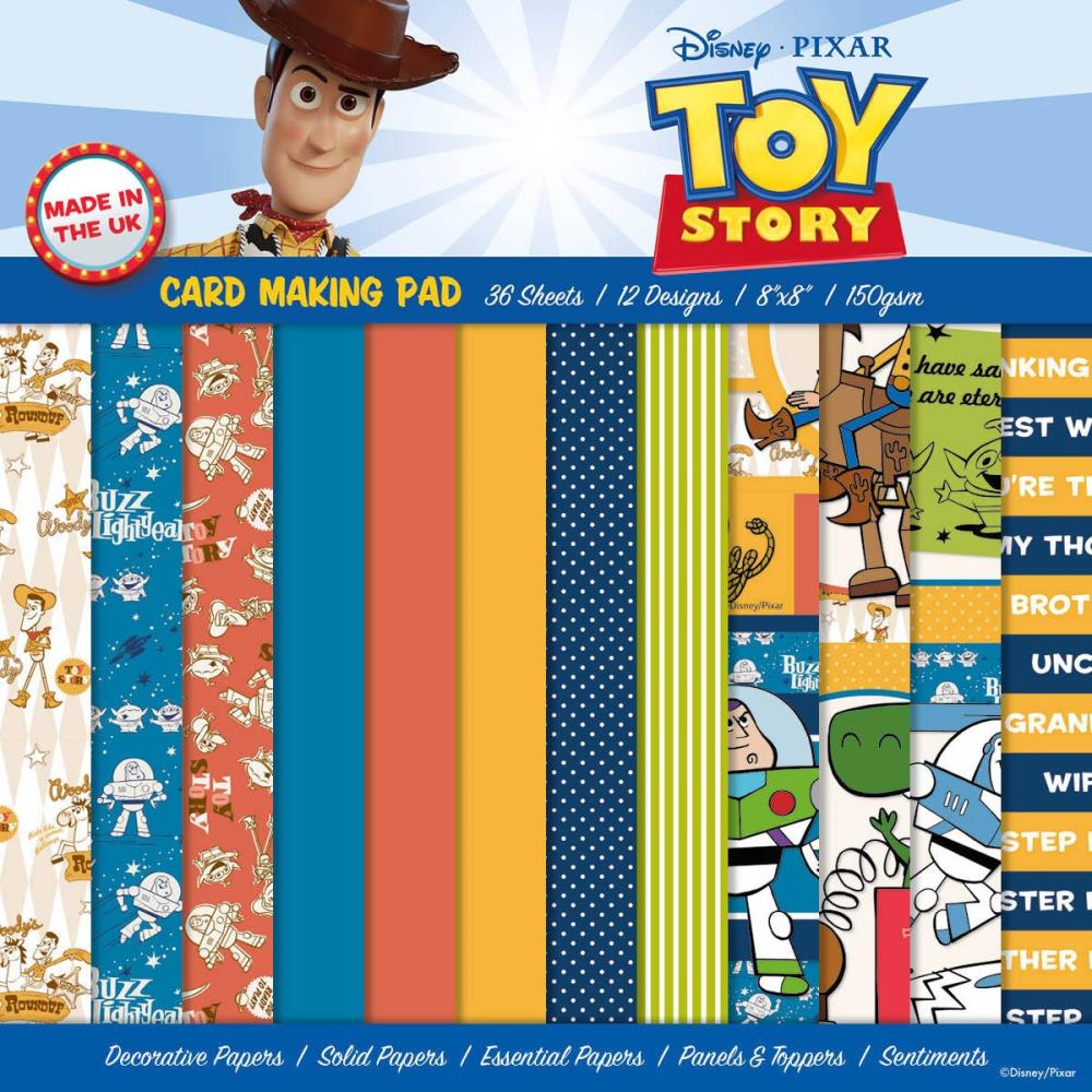 Creative Expressions Disney 8"x8" Card Making Kit: Toy Story (DYP0016)