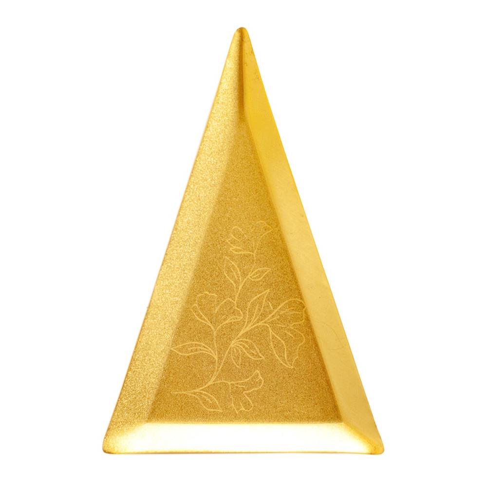 Pinkfresh Studio 4"x2.5" Traingle Brass Tray (PF087ES)