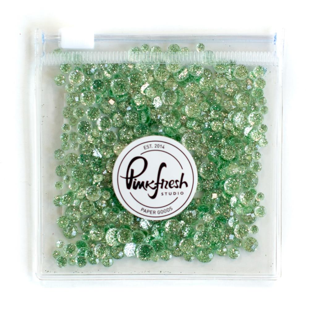 Pinkfresh Studio Glitter Drops Essentials: Leaf (PFGDROPS096)