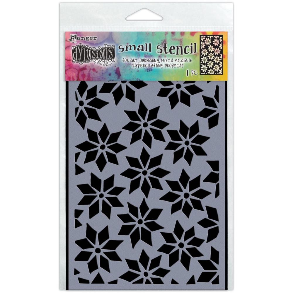 Dylusions 5"x8" Stencil: Star Flurry (DYS81777)